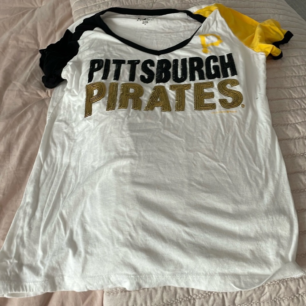 Pittsburgh pirates sequin t size M